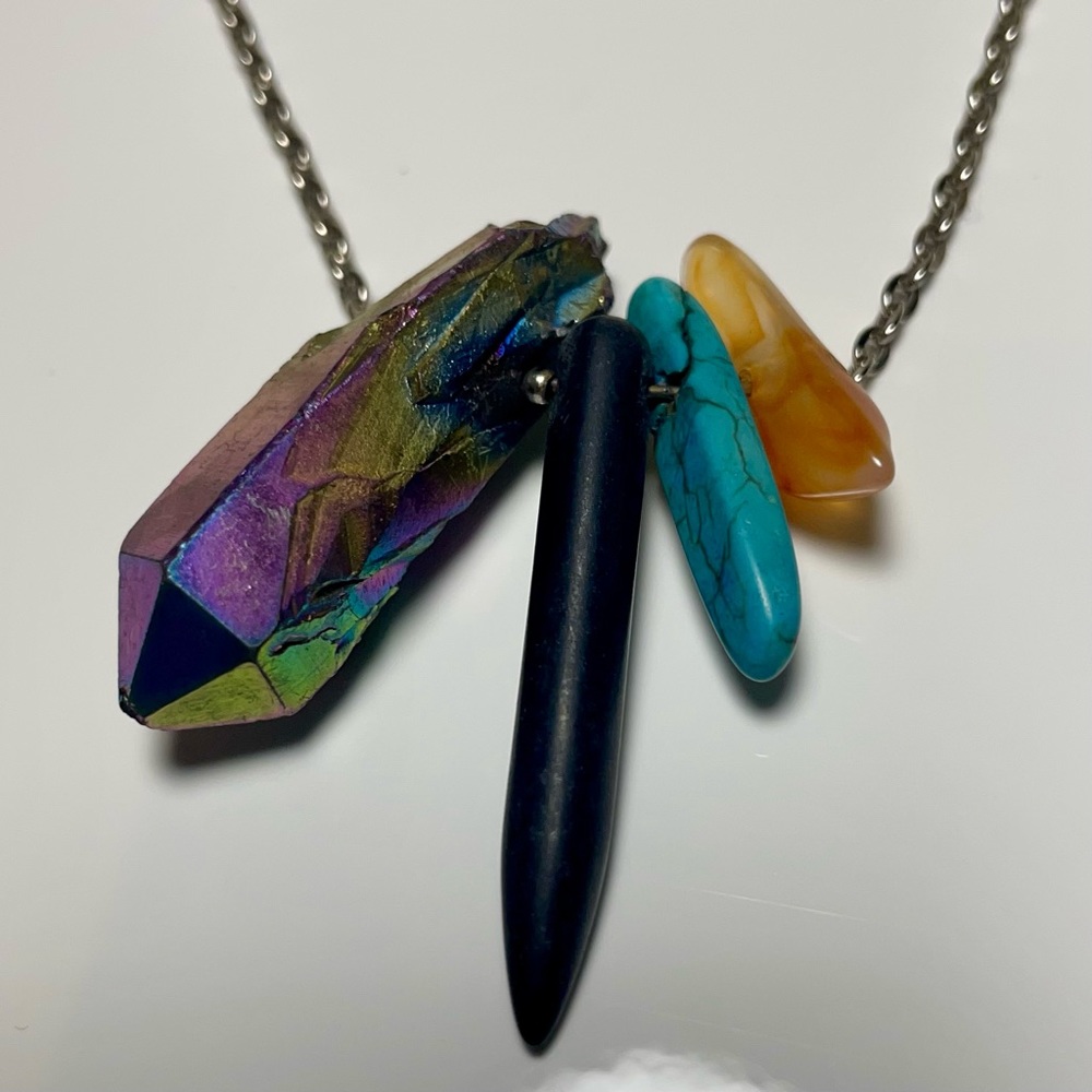 Gemstone necklace